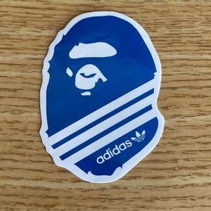 Adidas x Bape Sticker